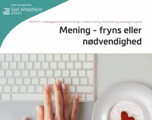 Mening - hvem skal give os den?